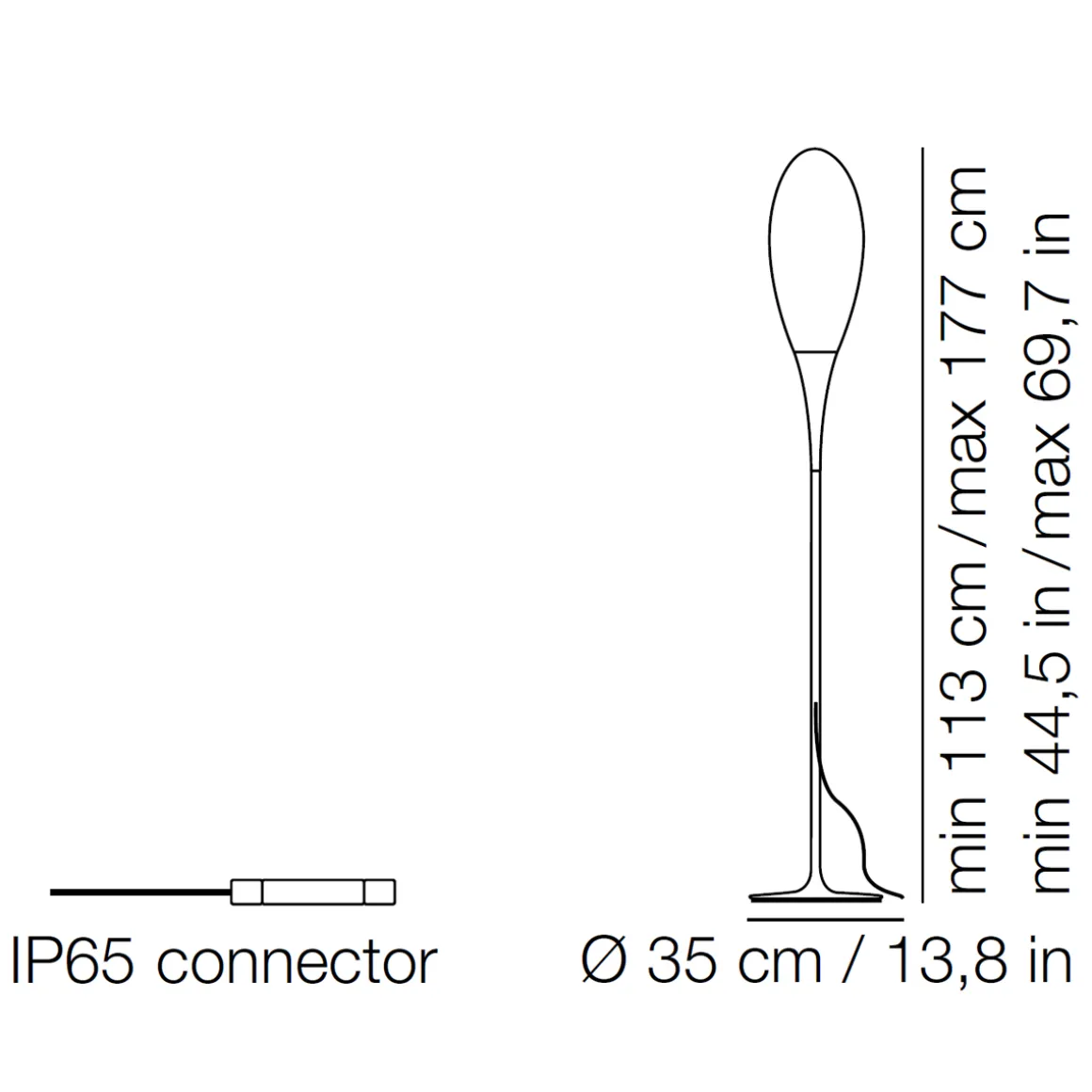 Kdln Spillo Outdoor Stehleuchte