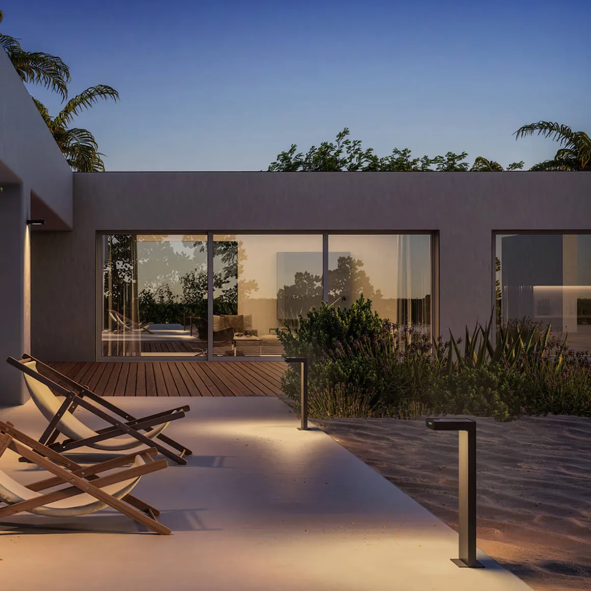 Klewe Ala Ground Maxi LED Akku-Solarleuchte