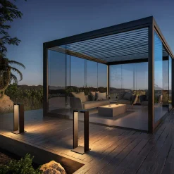 Klewe Axis Maxi LED Akku-Solarleuchte