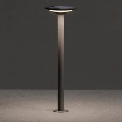 Klewe Keope Ground LED Akku-Solarleuchte mit Mast