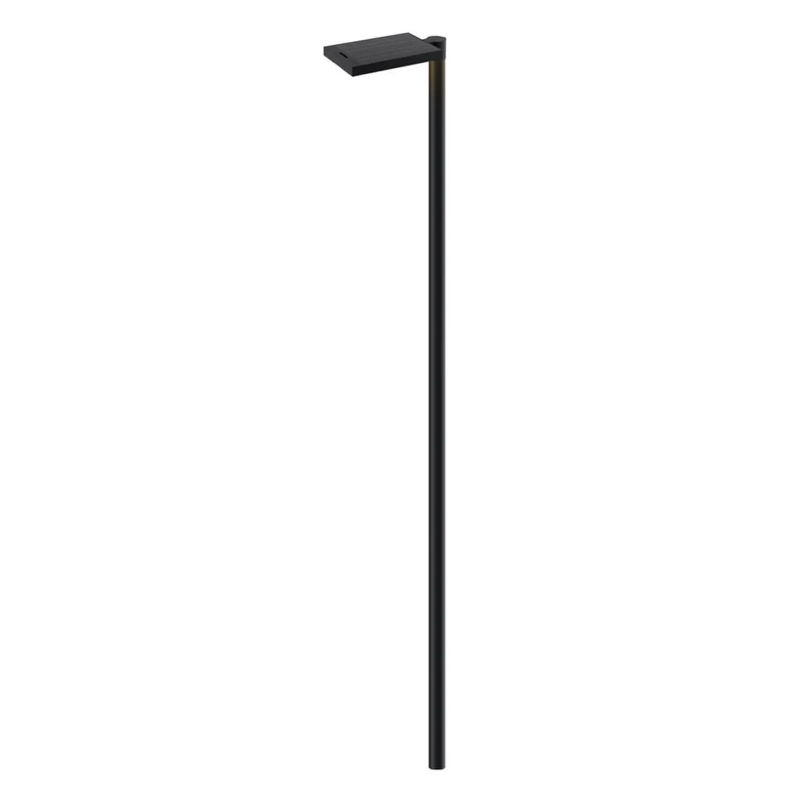 Klewe Link LED Akku-Solarleuchte mit Mast
