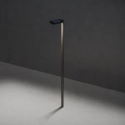 Klewe Link LED Akku-Solarleuchte mit Mast