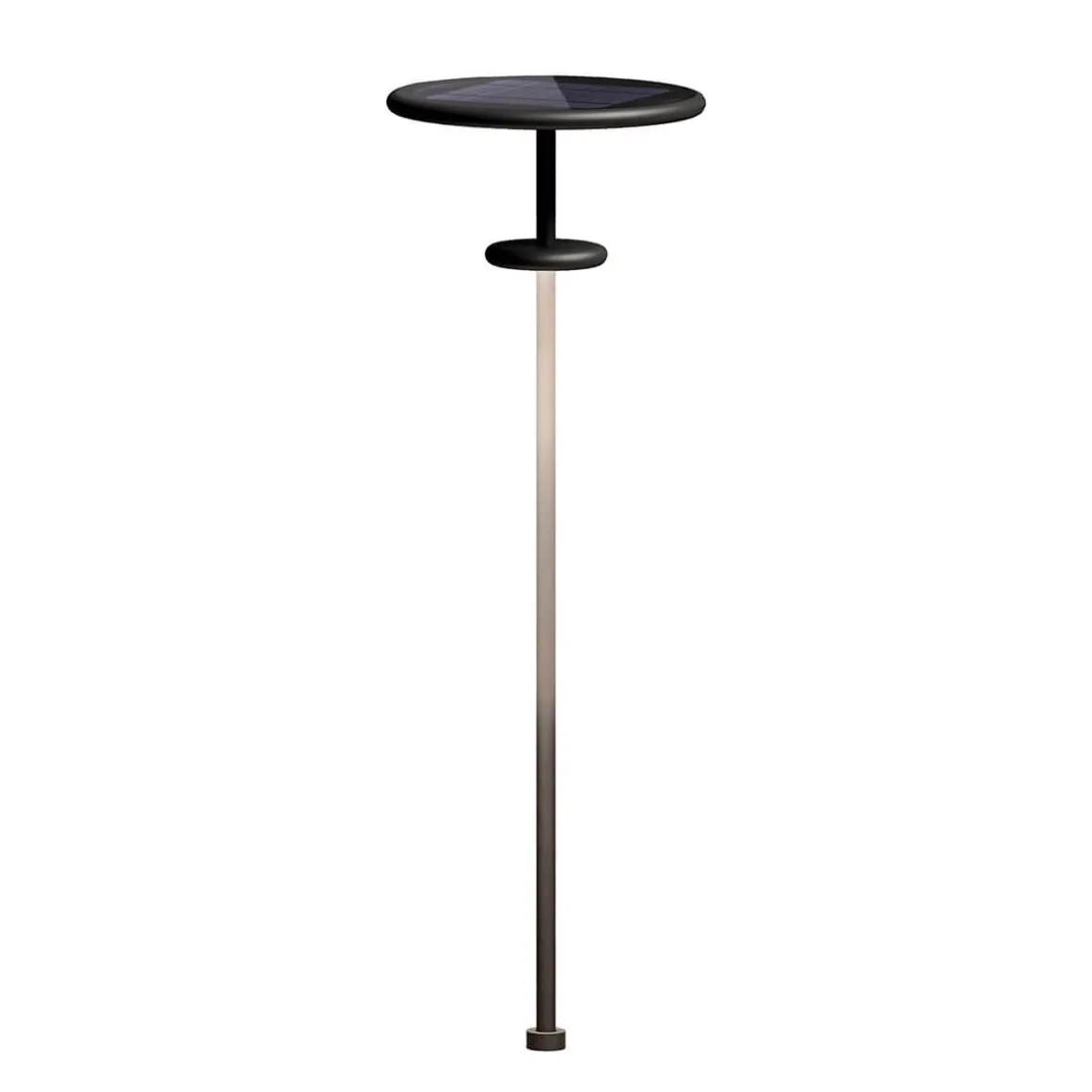 Klewe Planet B LED Akku-Solarleuchte mit Mast