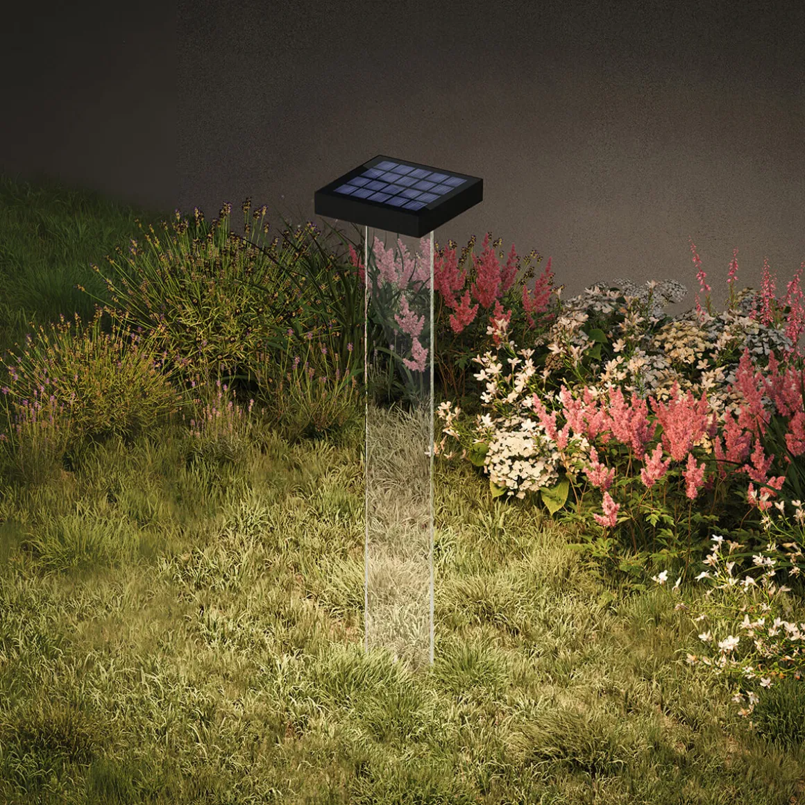 Klewe Scotty LED Akku-Solarleuchte