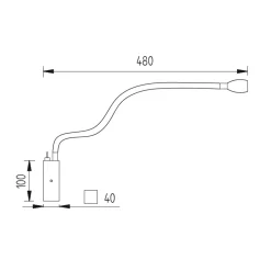 Knapstein Banu LED Wandleuchte