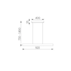 Knapstein Fara-92 LED Pendelleuchte