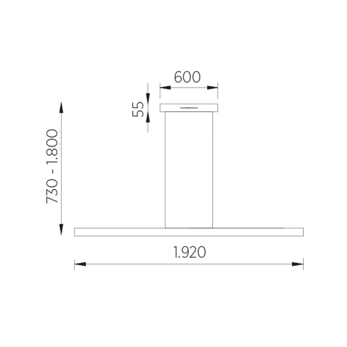 Knapstein Linda-192 LED Pendelleuchte