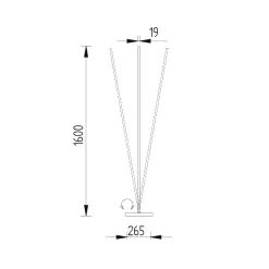 Knapstein Nora LED Stehleuchte