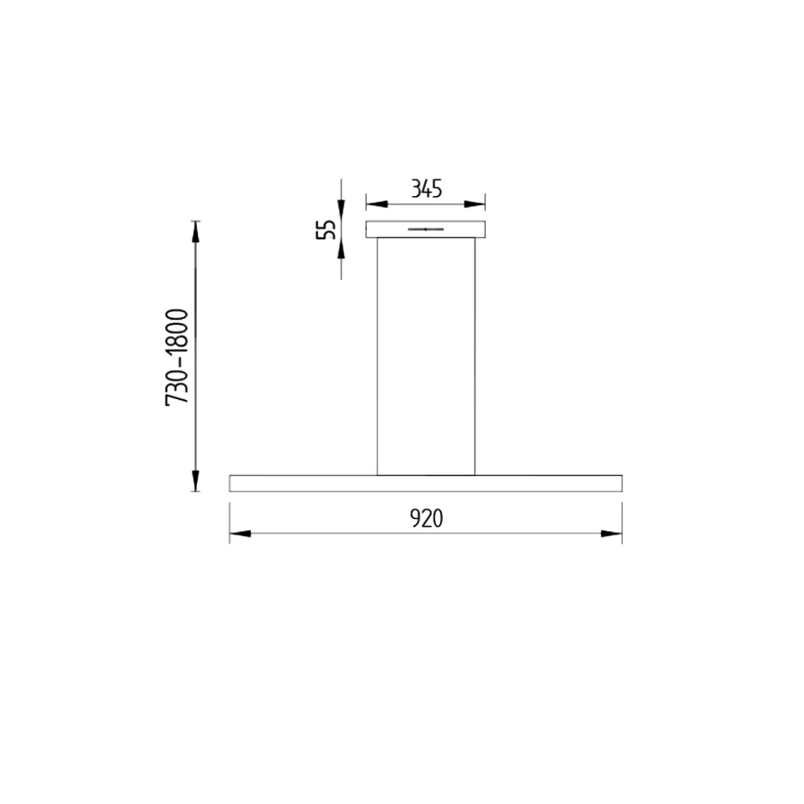 Knapstein Runa-92 LED Pendelleuchte