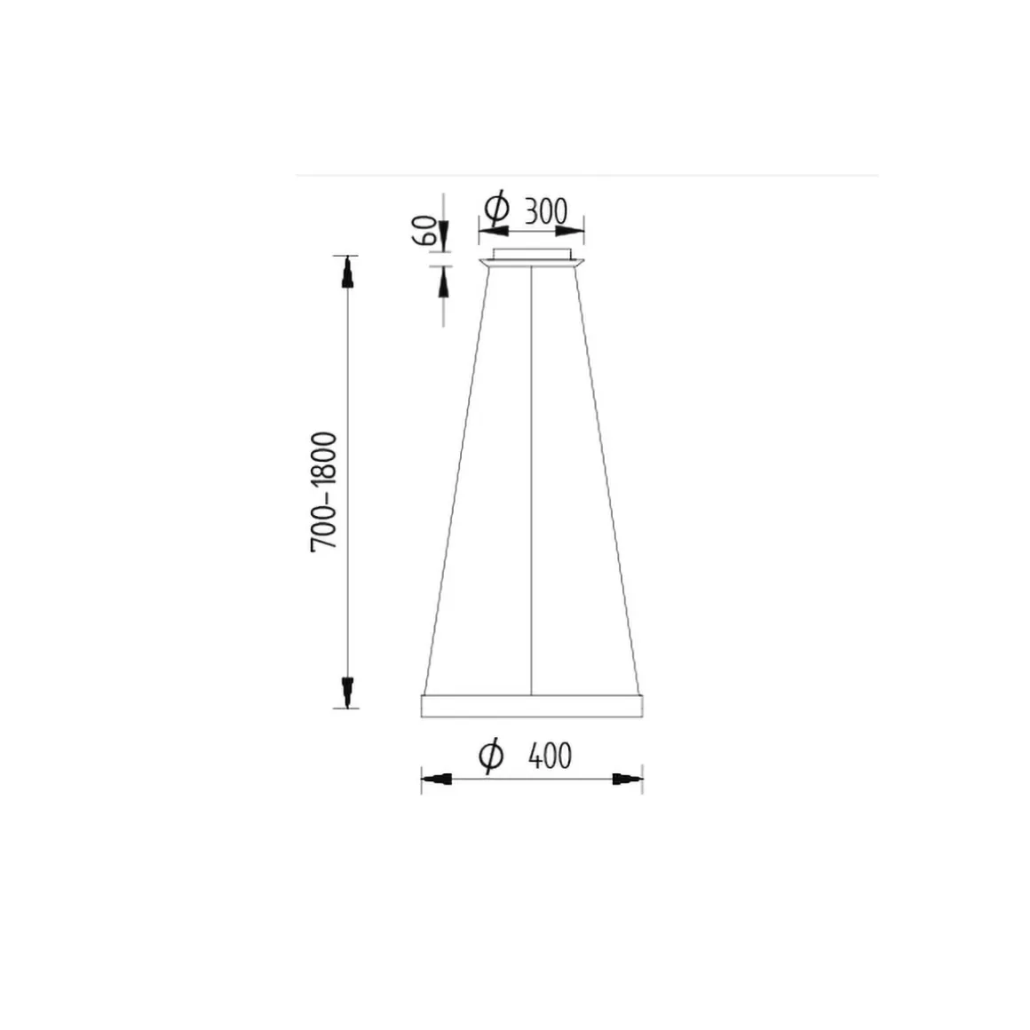 Knapstein Sara-40 LED Pendelleuchte