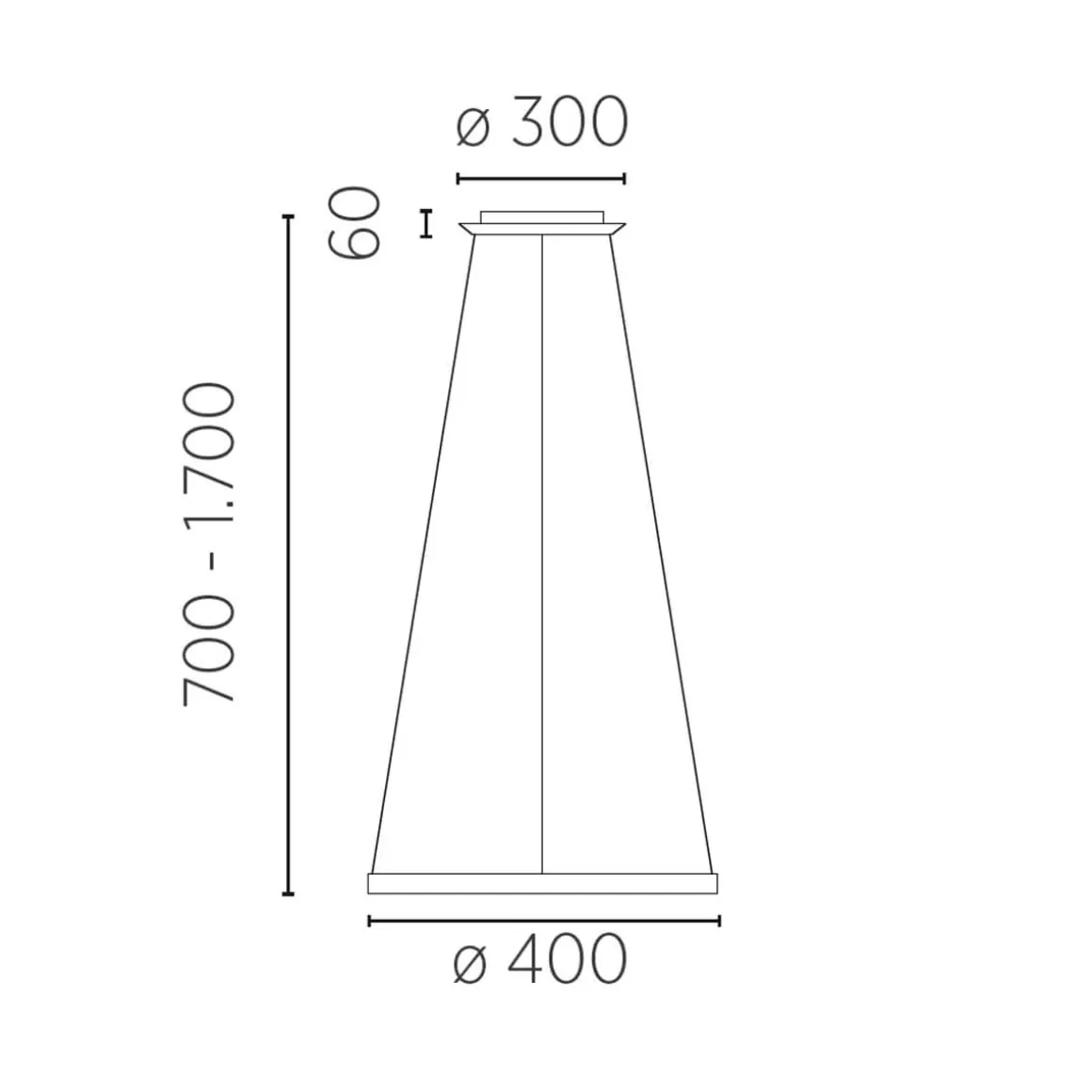 Knapstein Svea-L40 LED Pendelleuchte