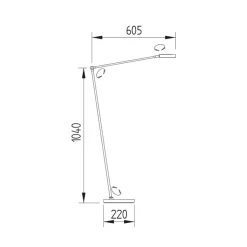 Knapstein Thea-S LED Leseleuchte
