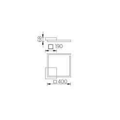 Knapstein Yoko-Q LED Deckenleuchte