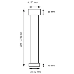 Knapstein Zera-1 LED Pendelleuchte