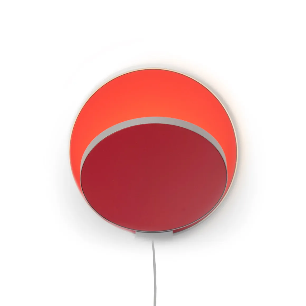 koncept Gravy Plug-In LED Wandleuchte, Silber