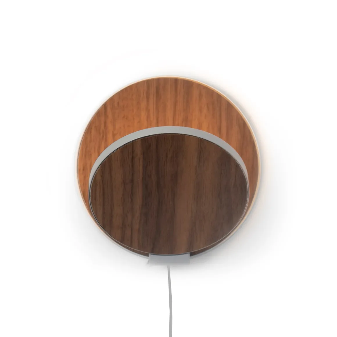 koncept Gravy Plug-In LED Wandleuchte, Silber