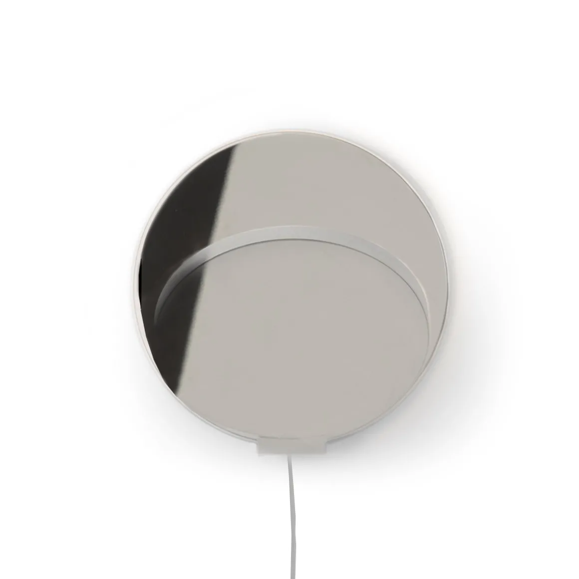 koncept Gravy Plug-In LED Wandleuchte, Silber