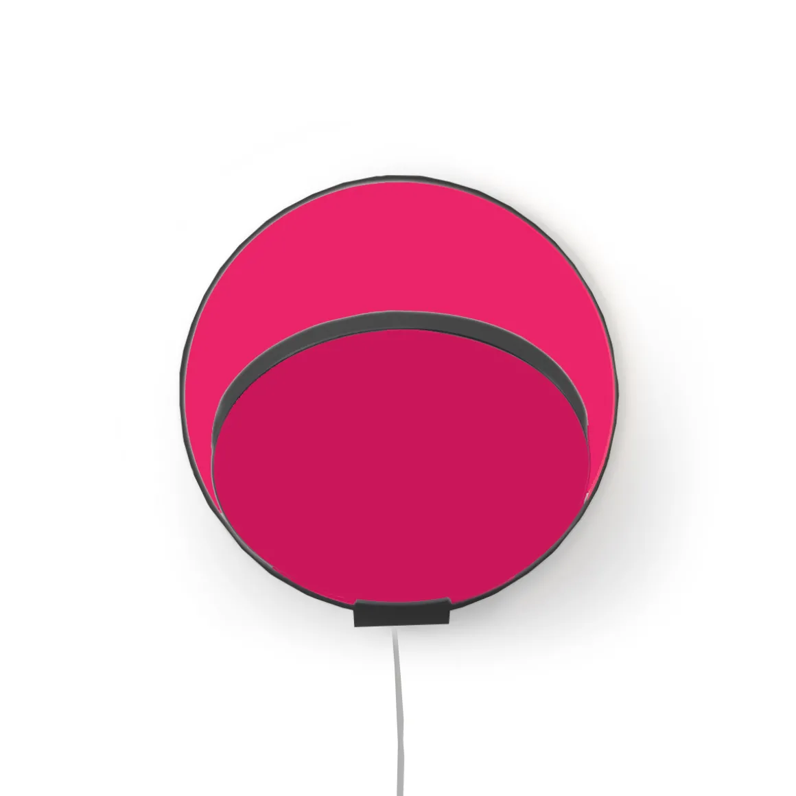 koncept Gravy Plug-In LED Wandleuchte, schwarz