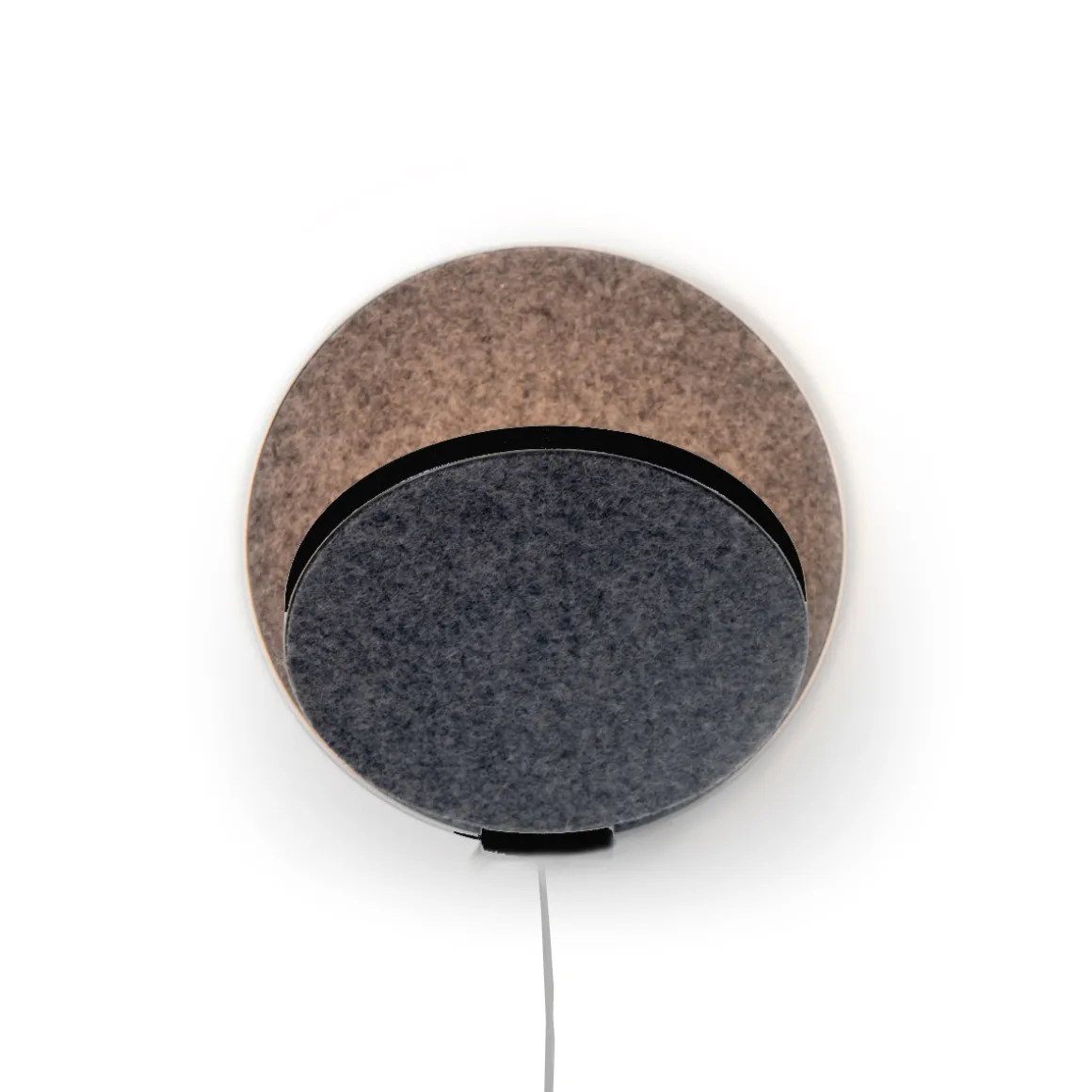 koncept Gravy Plug-In LED Wandleuchte, schwarz