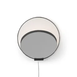 koncept Gravy Plug-In LED Wandleuchte, schwarz
