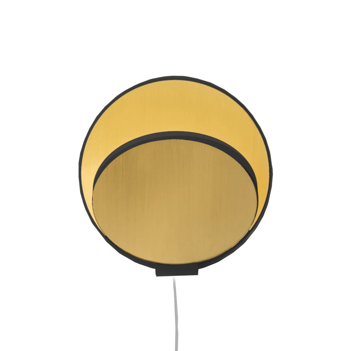 koncept Gravy Plug-In LED Wandleuchte, schwarz