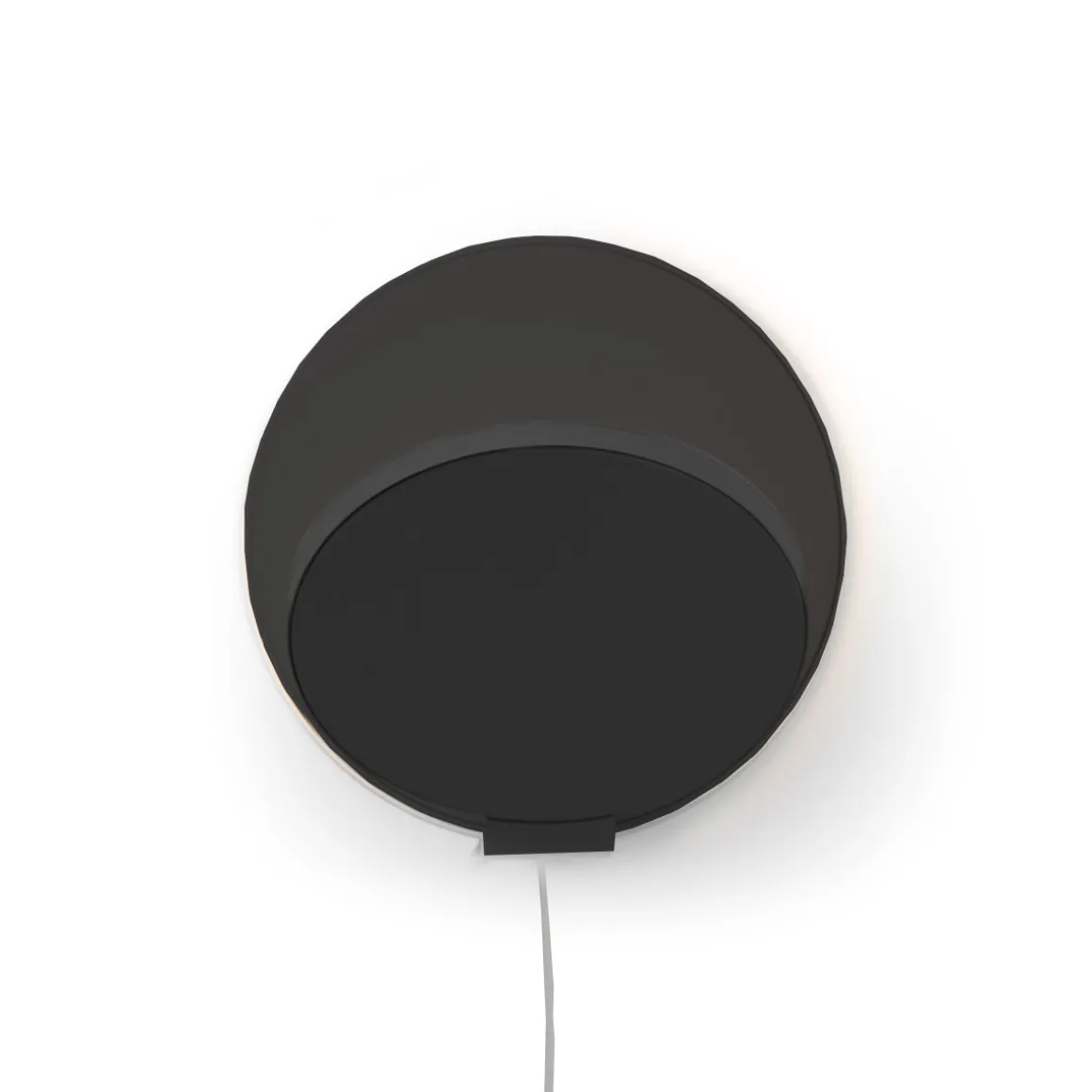 koncept Gravy Plug-In LED Wandleuchte, schwarz