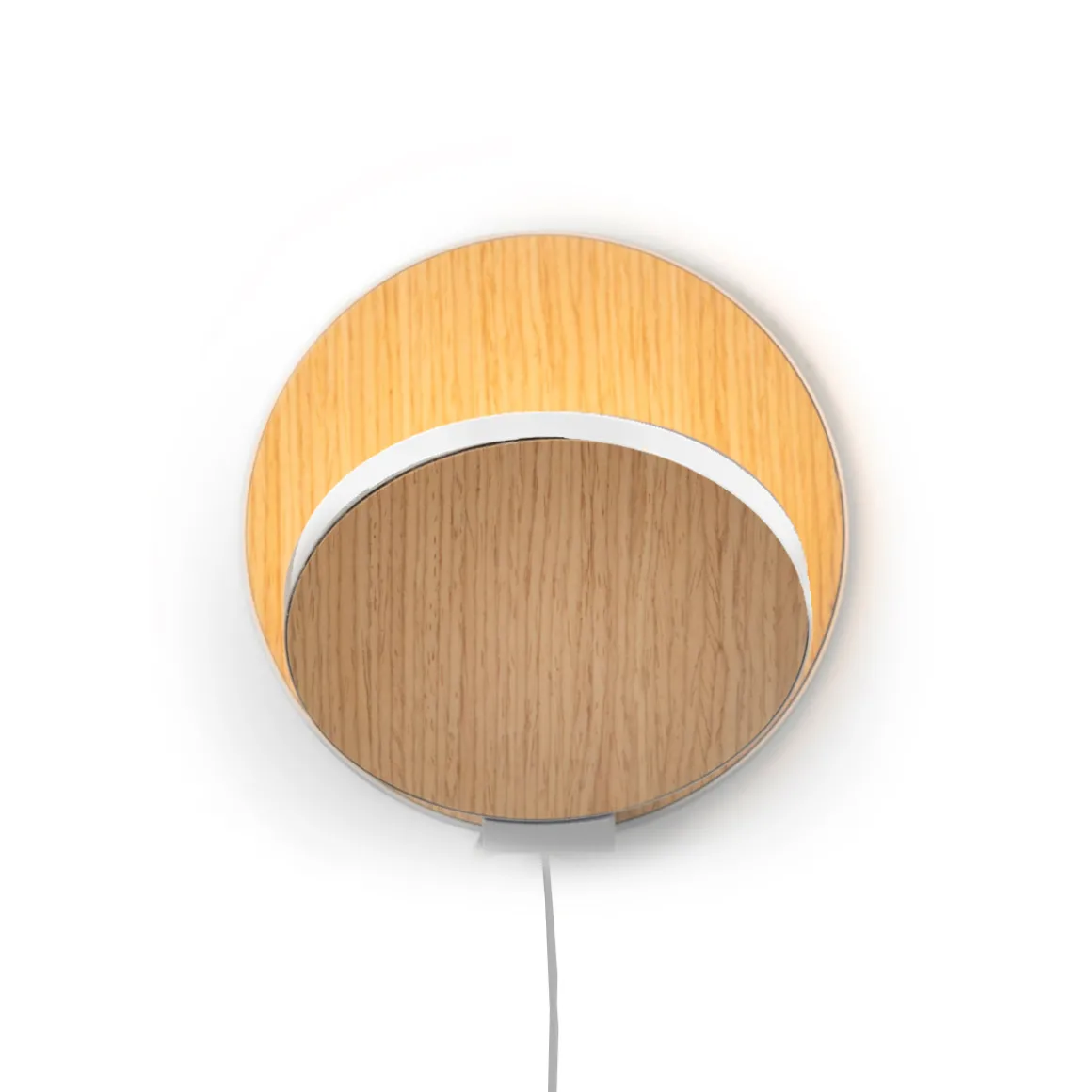 koncept Gravy Plug-In LED Wandleuchte, weiß