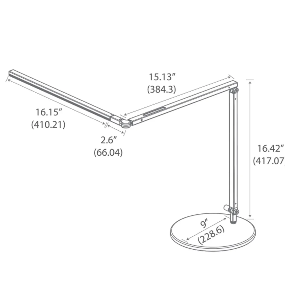 koncept Z-Bar LED Tischleuchte