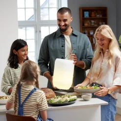 Kooduu Atmos LED Akkuleuchte, Bluetooth Lautsprecher & Weinkühler