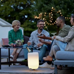 Kooduu Atmos LED Akkuleuchte, Bluetooth Lautsprecher & Weinkühler