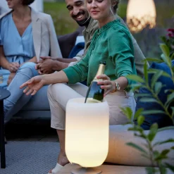 Kooduu Atmos LED Akkuleuchte, Bluetooth Lautsprecher & Weinkühler