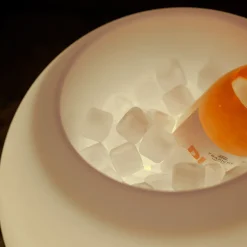 Kooduu Sphere LED Akkuleuchte, Bluetooth Lautsprecher & Weinkühler