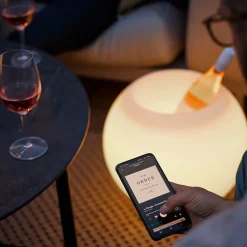 Kooduu Sphere LED Akkuleuchte, Bluetooth Lautsprecher & Weinkühler