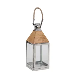 L.C. Wholesaler Laterne mit Seilgriff