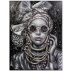L.C. Wholesaler Ölbild Lady mit Kopfbedeckung, 120 x 90 cm