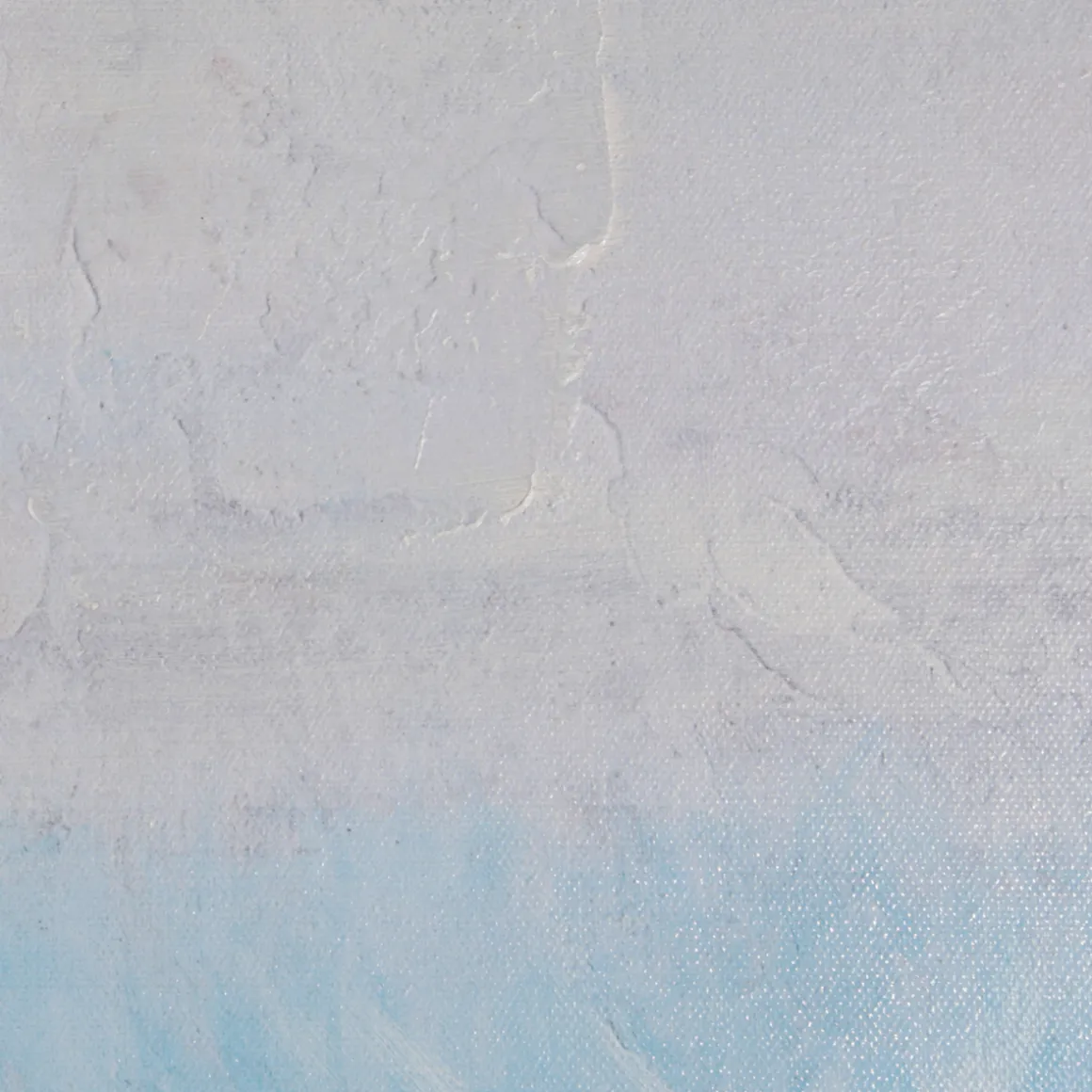 L.C. Wholesaler Ölbild Nuancen von Blau, 120 x 90 cm