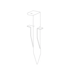 LCD Außenleuchten 0215 Erdspieß