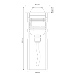 LCD Außenleuchten 1456/1466 LED Bodeneinbaustrahler
