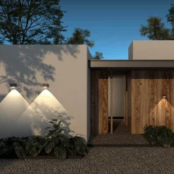 LCD Außenleuchten 5086 LED Wandleuchte