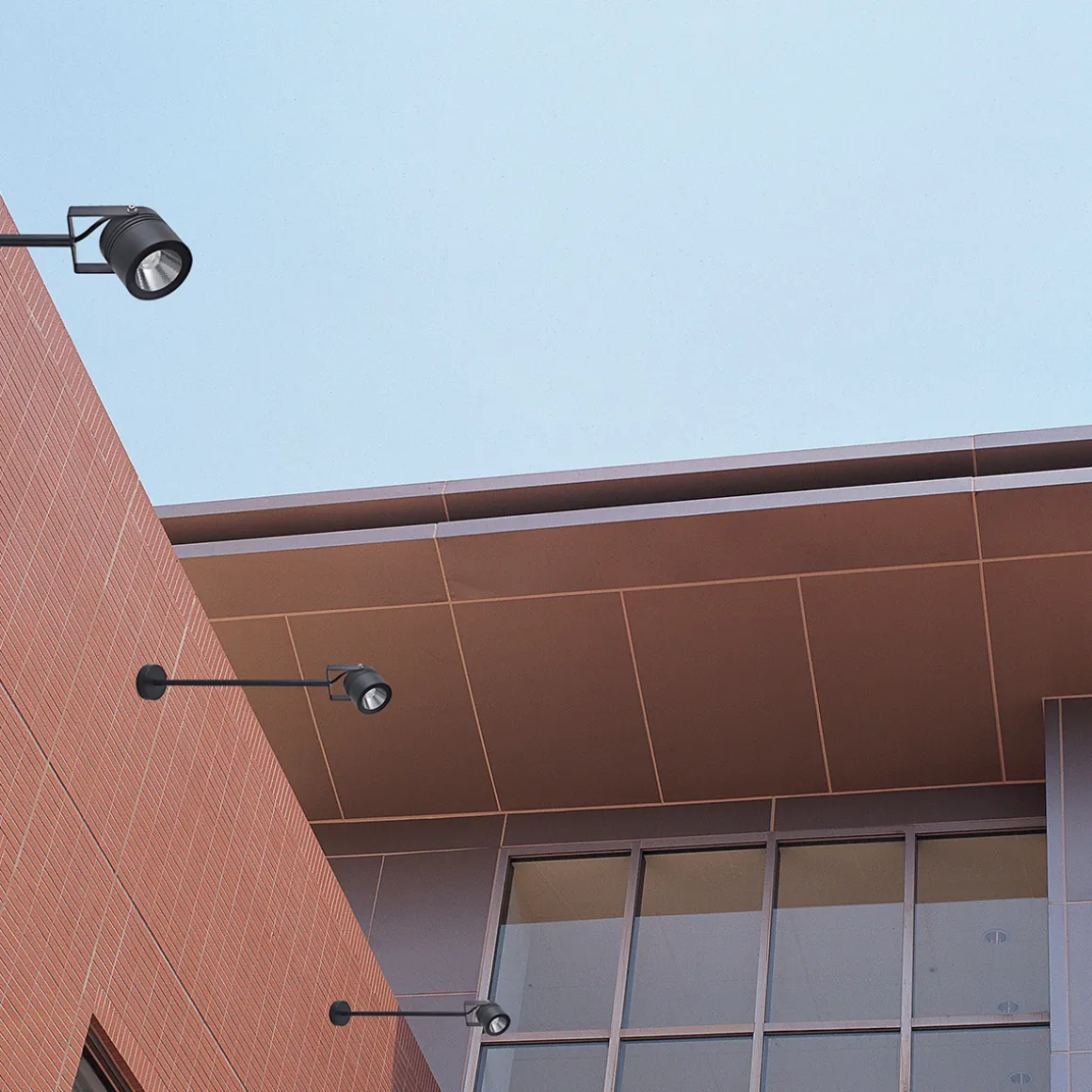 LCD Außenleuchten 5012 LED Wandstrahler