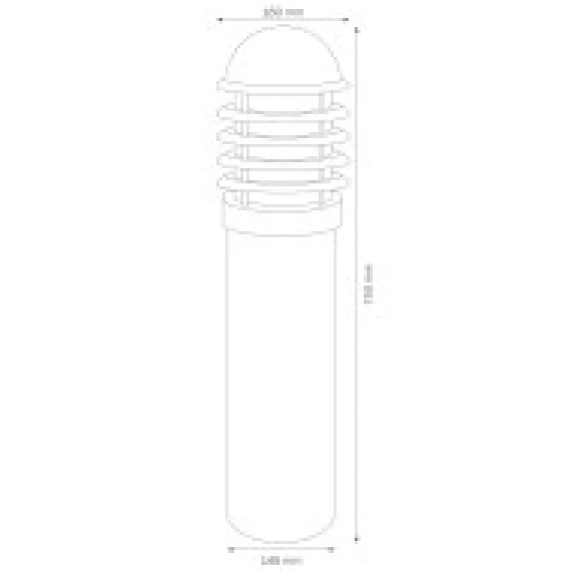 LCD Außenleuchten 1240/1241/1242 Pollerleuchte