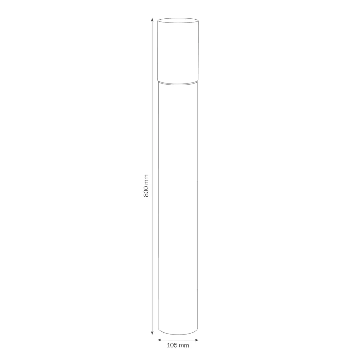 LCD Außenleuchten 5100/5101 Pollerleuchte