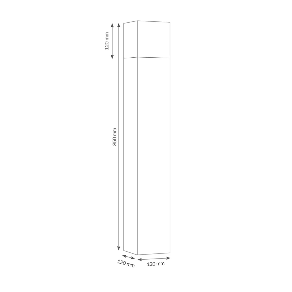 LCD Außenleuchten 030/031 Pollerleuchte