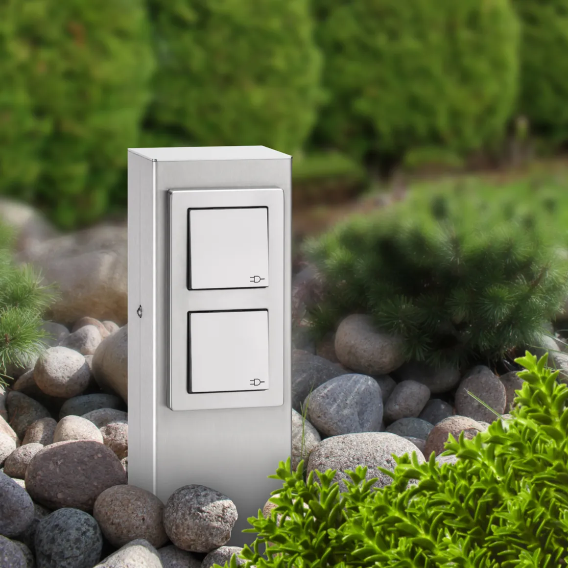 LCD Außenleuchten 020/021 Steckdosensäule