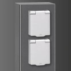 LCD Außenleuchten 018 Steckdosensäule