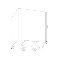 LCD Außenleuchten 5030 Up & Down LED Wandleuchte