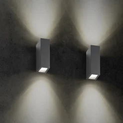 LCD Außenleuchten 5023 Up & Down LED Wandleuchte