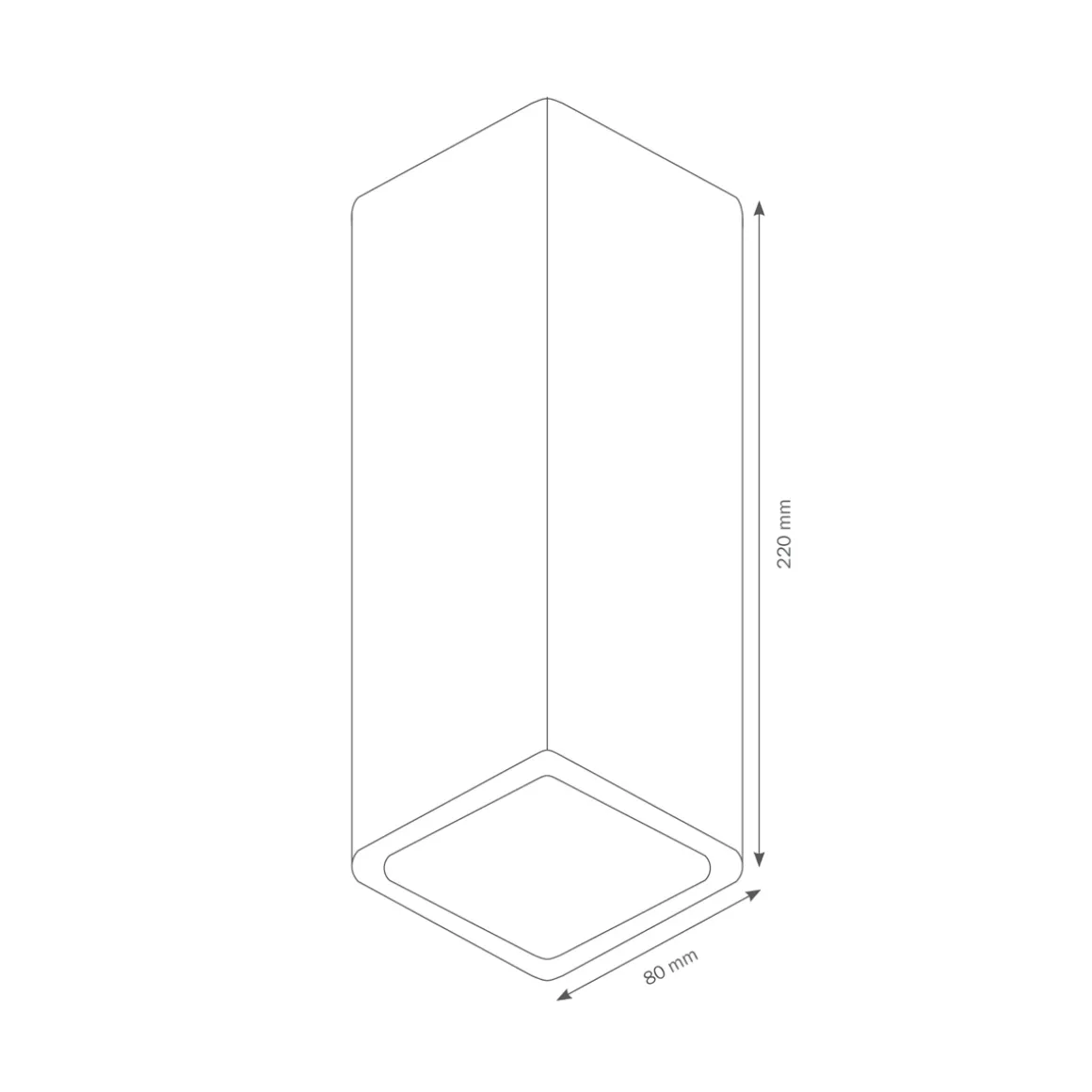 LCD Außenleuchten 015/025 Up & Down Wandleuchte