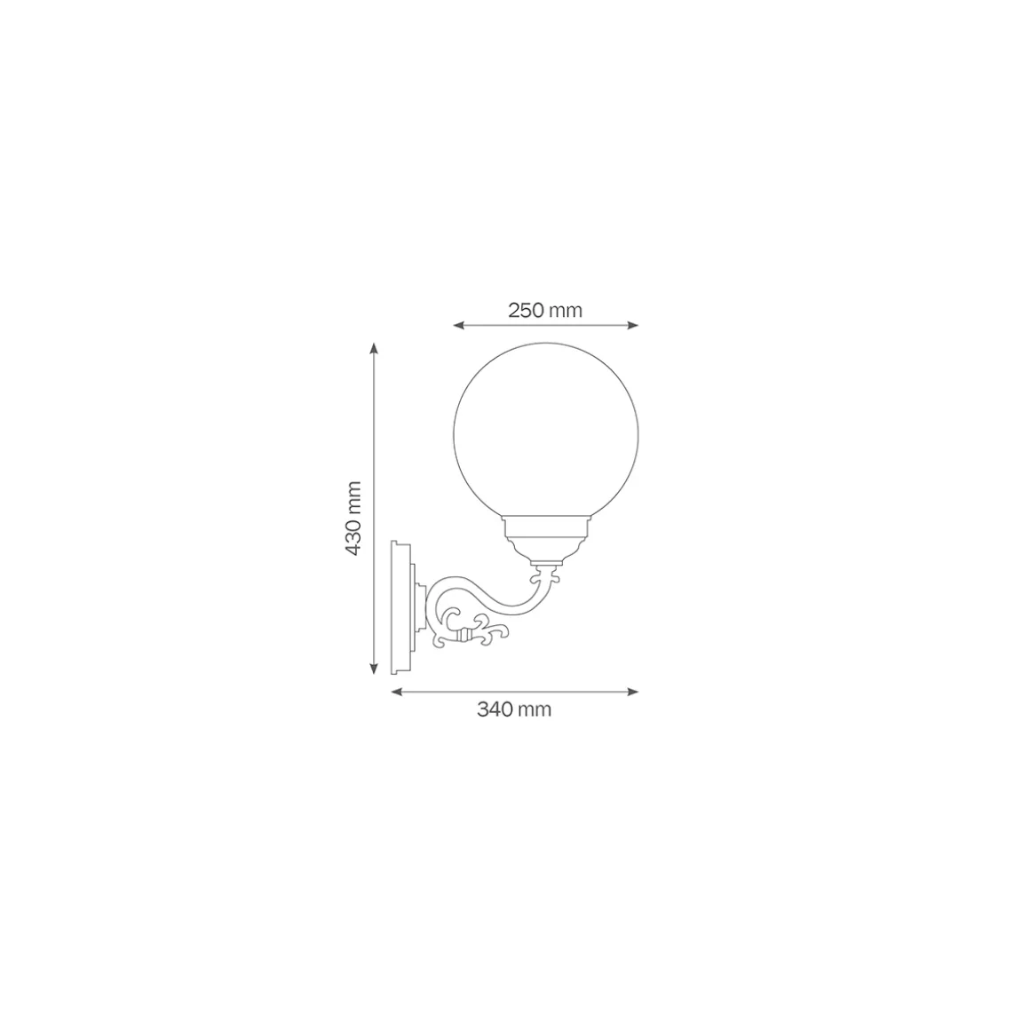 LCD Außenleuchten 1130/1140 Wandleuchte