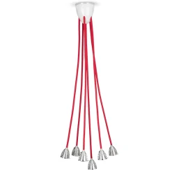 less 'n' more Athene LED Pendel- / Deckenleuchte, 6-flg.